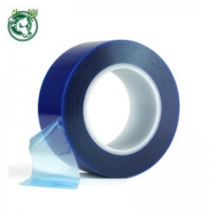 Cinta adhesiva de acrílico PET azul 120C
