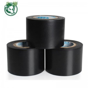 Cinta adhesiva aislante de PVC de alta calidad negro cinta adhesiva